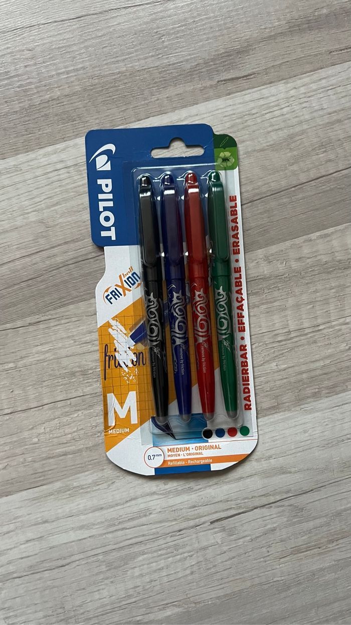 Stylo pilot effaçable