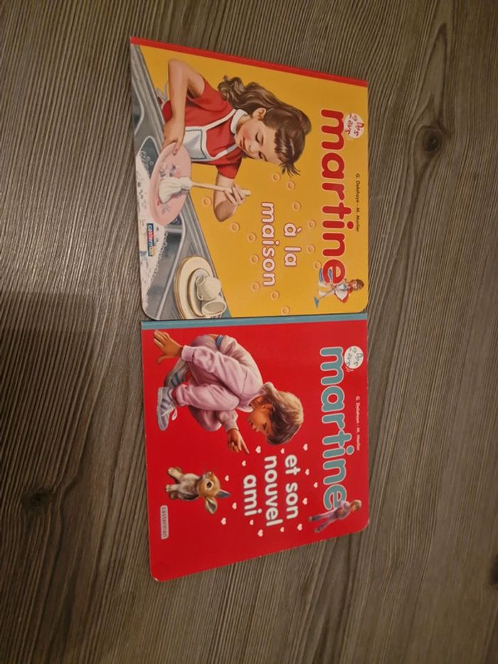 Lot 2 livres Martine