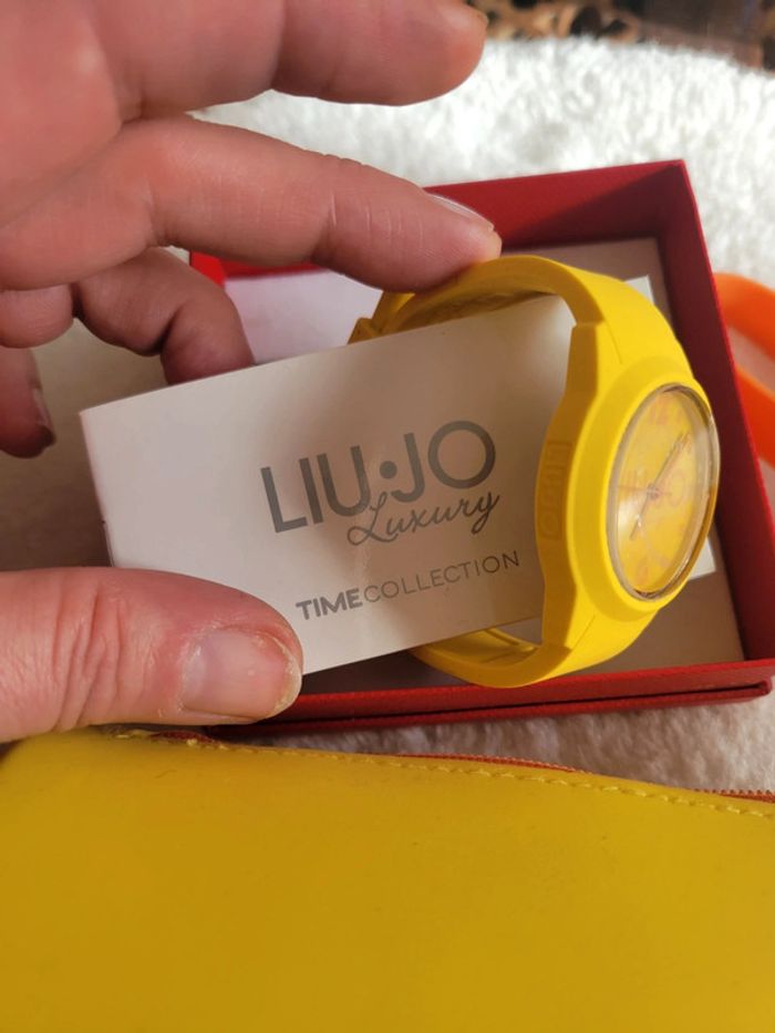 Montre liu jo luxury jaune TLJ277 - photo numéro 2