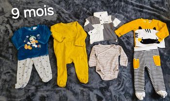Lot vêtements 9 mois