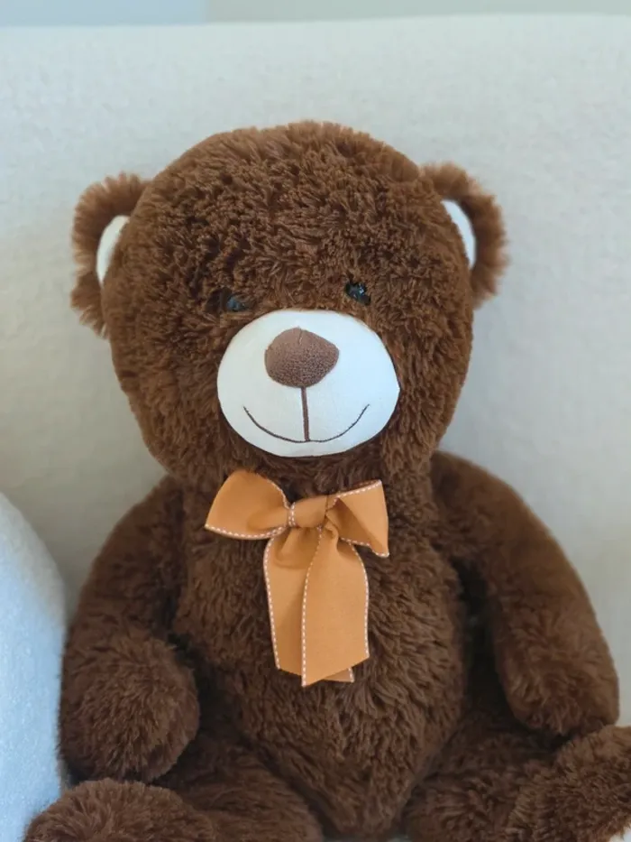 Grand ours en peluche marron – Très doux et en excellent état 🧸 - photo numéro 3