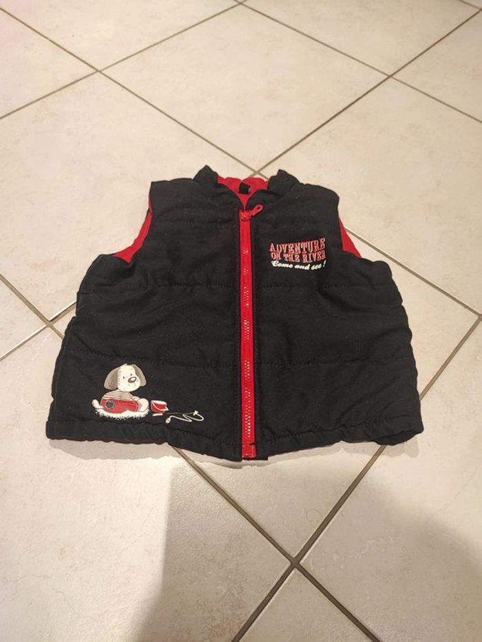 Doudoune sans manches garçon 12 mois (78)