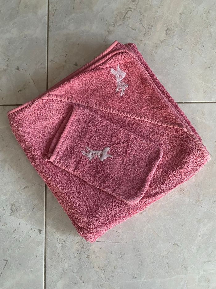 Serviette de bain et gant BB