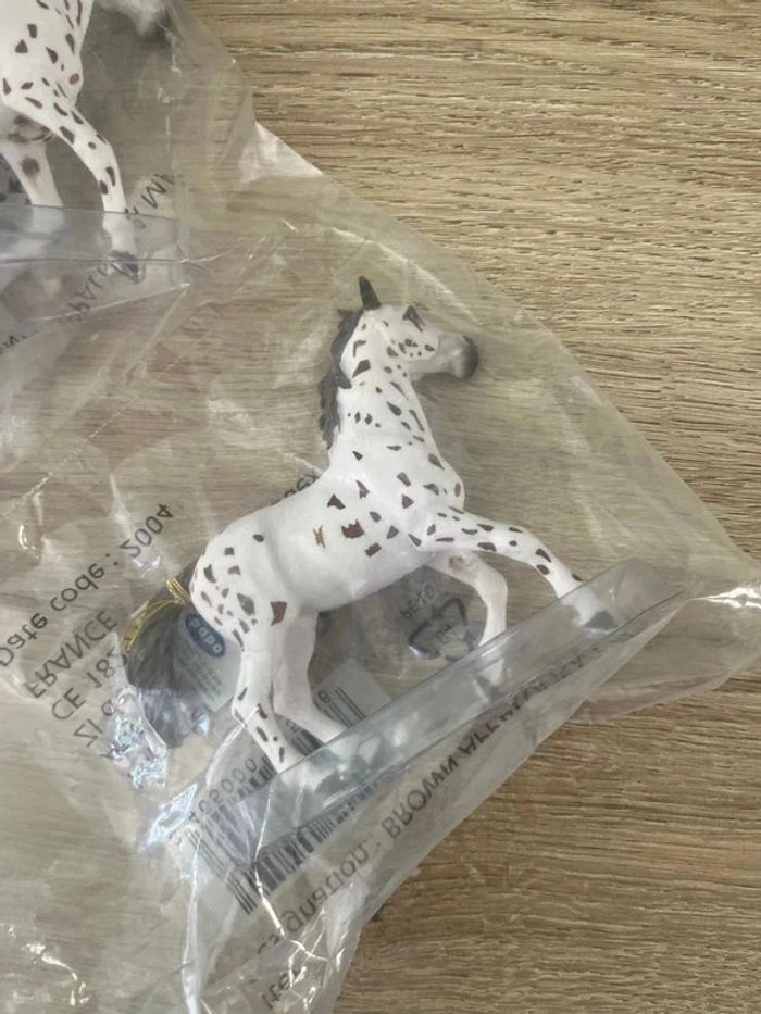 Figurine papo cheval jument appaloosa neuf sous blister  Prix neuf boutique 10,99€ - photo numéro 2