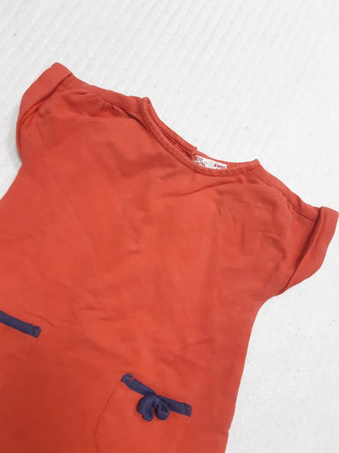 Robe rouge DPAM 9 mois - photo numéro 2