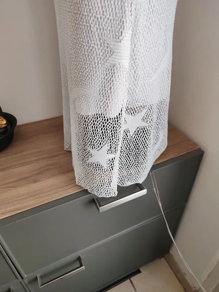Robe blanche maille taille 36 - photo numéro 3