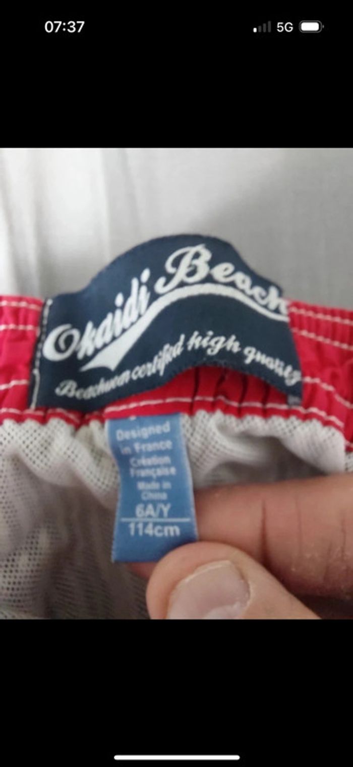 Short de bain Okaidi taille 6 ans - photo numéro 4