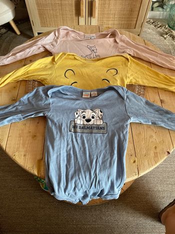 Lot 3 bodies manches longues