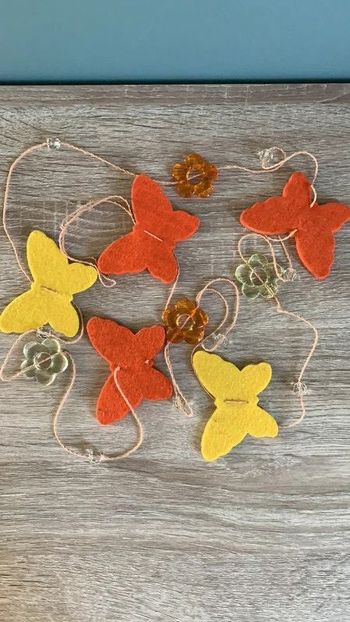 guirlande papillons