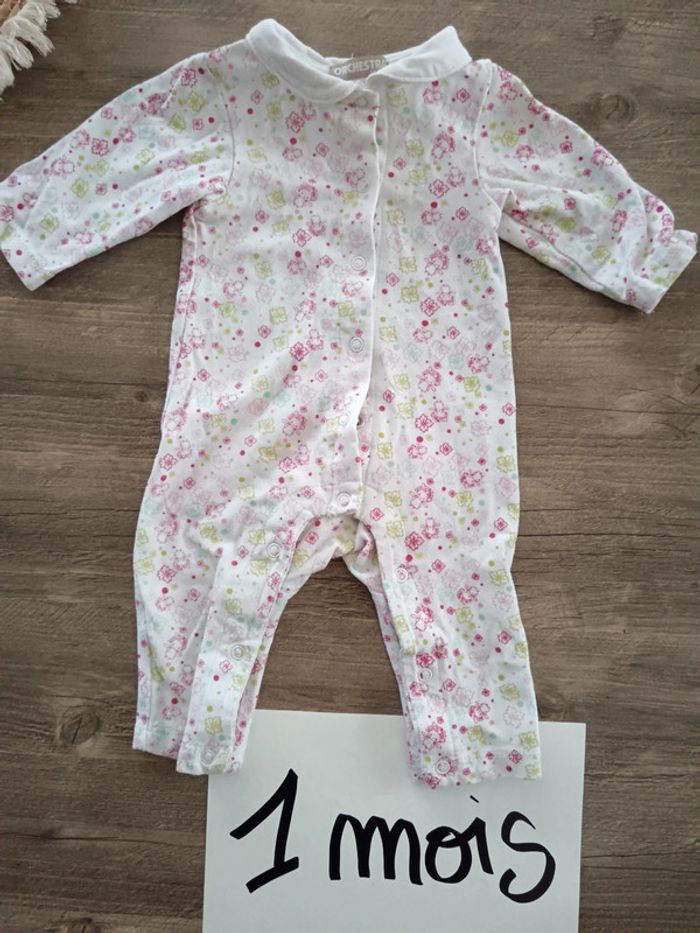 🌞 pyjama été sans pied orchestra 1 mois