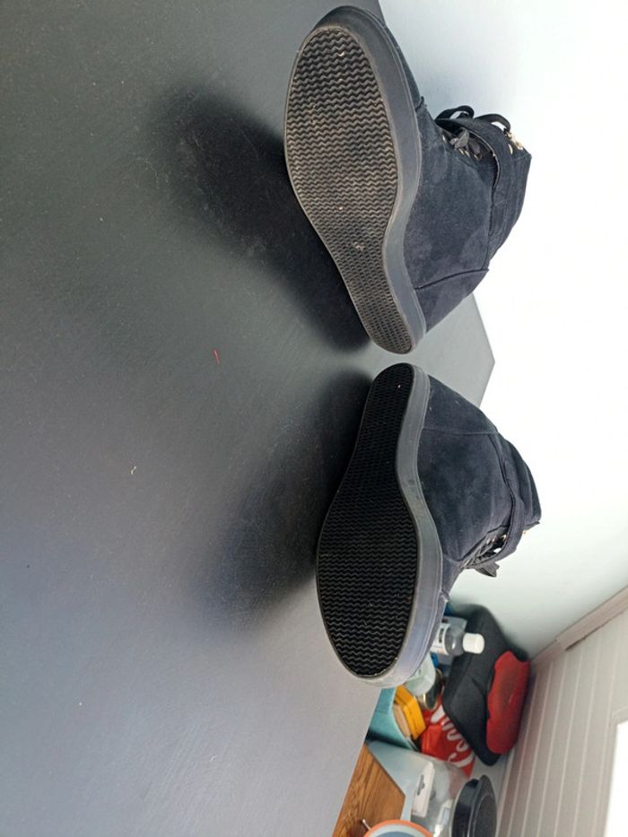 Basket compensée mim noir - photo numéro 2