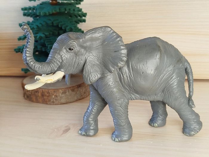 PAPO éléphant d'Afrique Figurine Animal de la savane - photo numéro 3