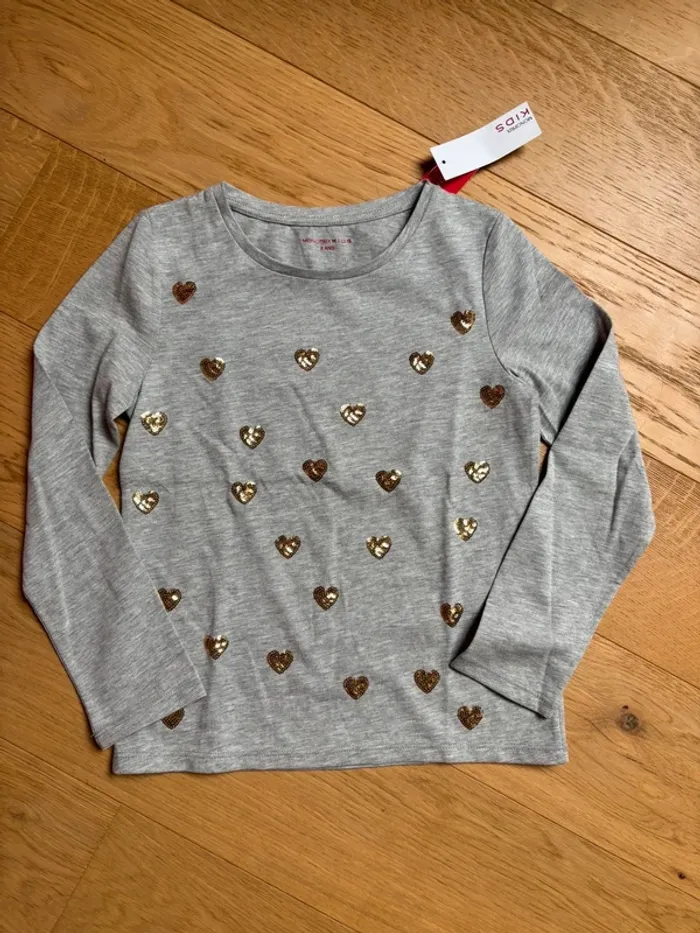 Neuf - Haut manches longues Monoprix 8 ans - photo numéro 2