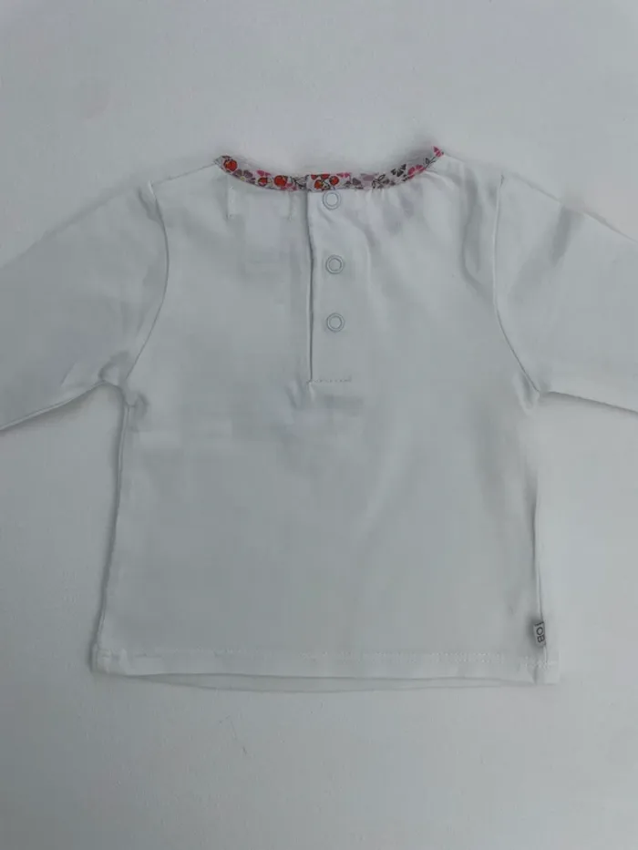 Tee-shirt manches longues - Obaibi - 1 mois (53cm) - photo numéro 3