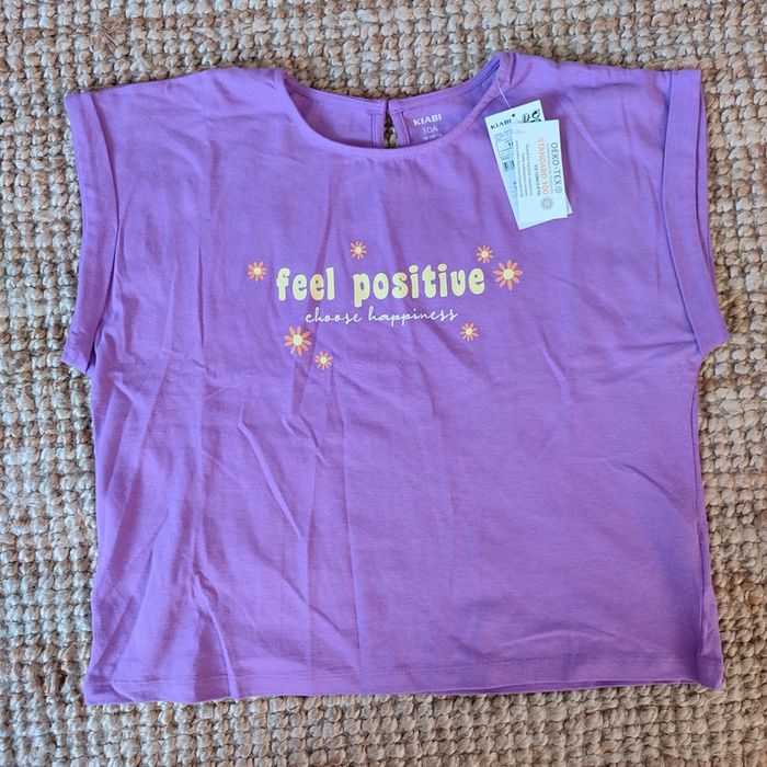 T-shirt large fille 10 ans