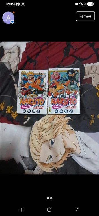 Lots Naruto Tome 1 et 2