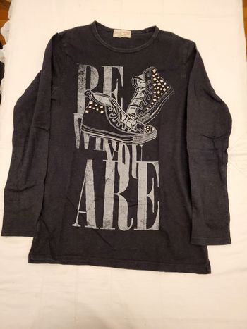 1 tee-shirt manche longue garçon 12 ans 