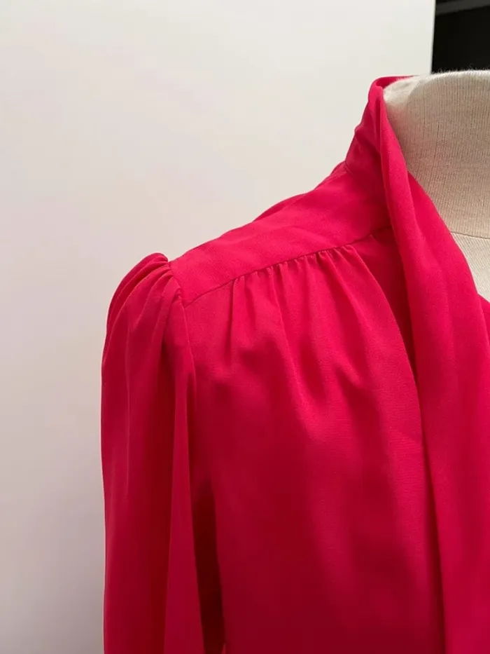 Superbe Chemisier rose vrai Vintage 🌸 42 - photo numéro 5