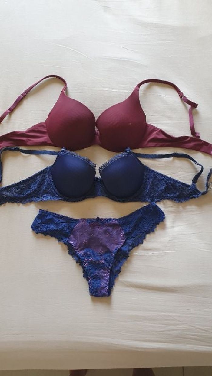 Lot lingerie 90C