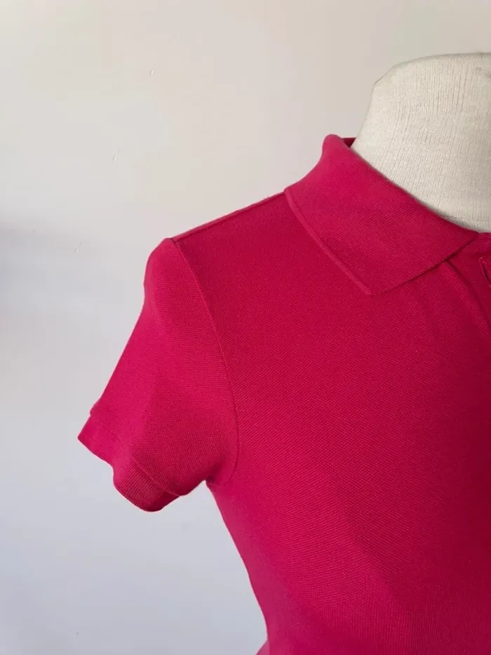 Polo Lacoste Vintage Devanlay 🌸 36 S - photo numéro 3