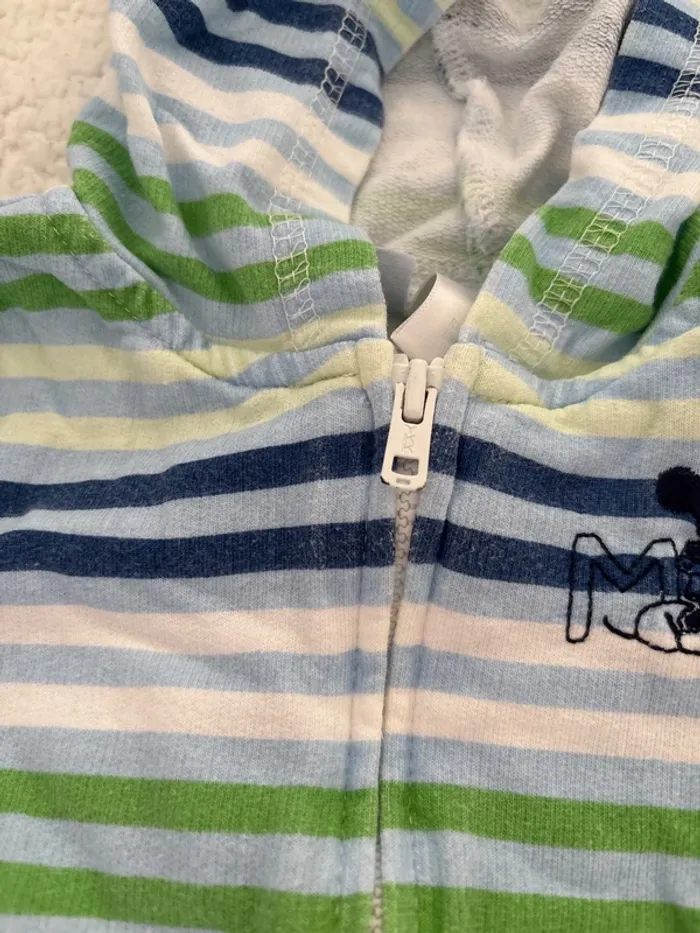 Veste Mickey mouse Disney baby 3/6 mois - photo numéro 3