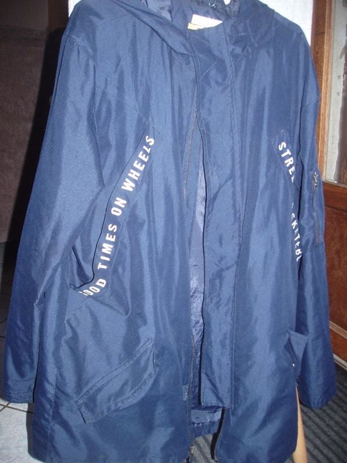 coupe vent avec doublure matelassée amovible