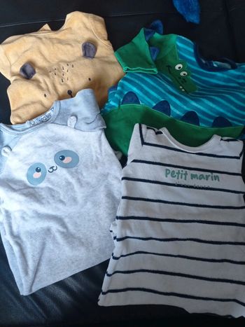 Lot pyjama hiver 6mois