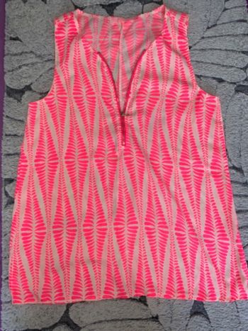 Débardeur fluide fluo