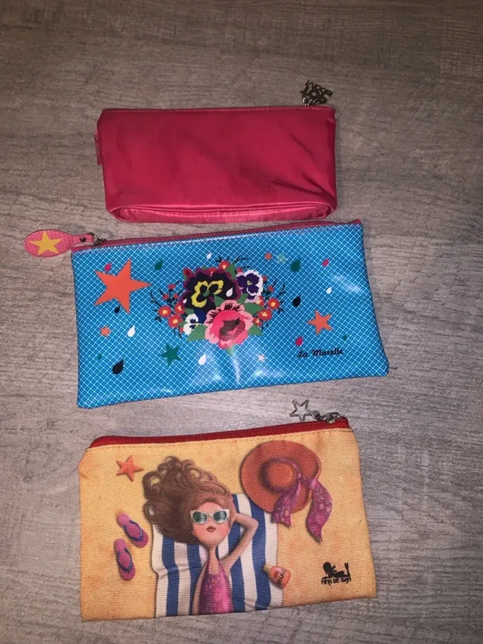 Lot de 3 trousse - photo numéro 2