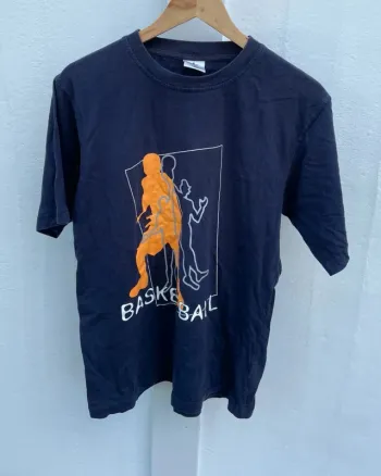 T-shirt basketball blue Converse Mens M