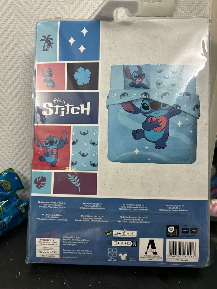 Parure De Lit Stitch 2 Personnes Stitch Disney En Coton - photo numéro 2