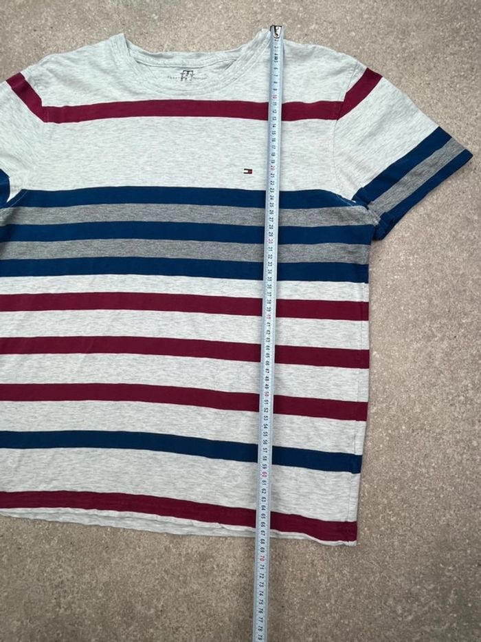 👕 T-shirt rayé Tommy Hilfiger taille L 👕 - photo numéro 7