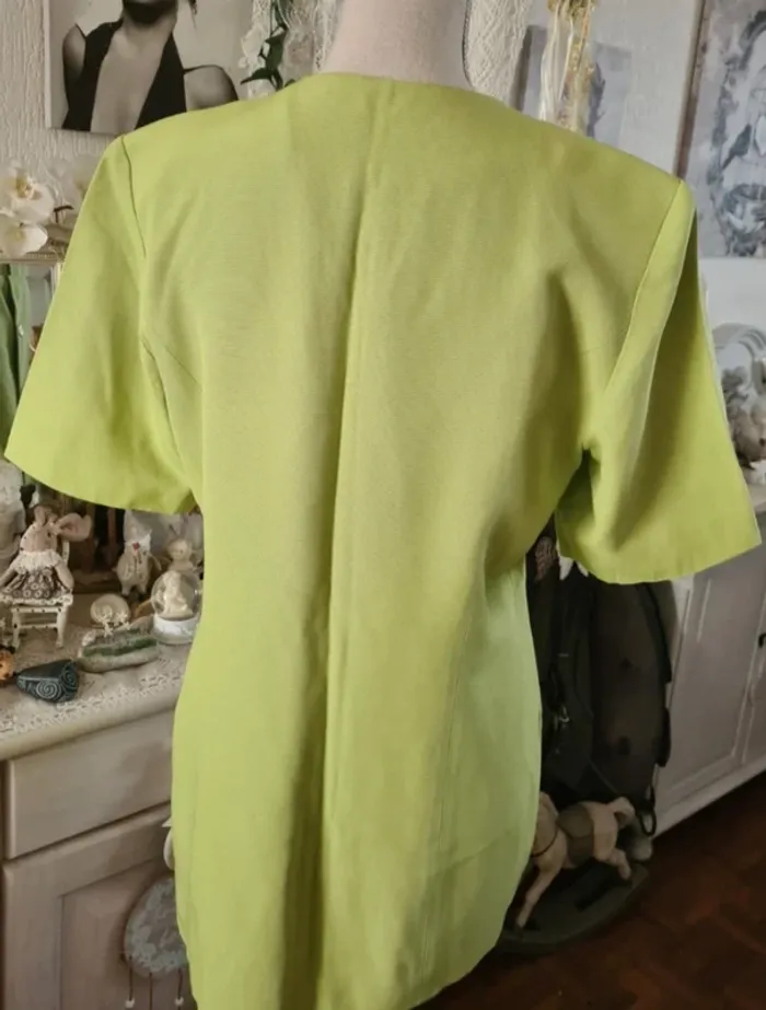 Blaser Veste verte Promod Taille 42
Fermeture boutonnée
Doublée - photo numéro 4