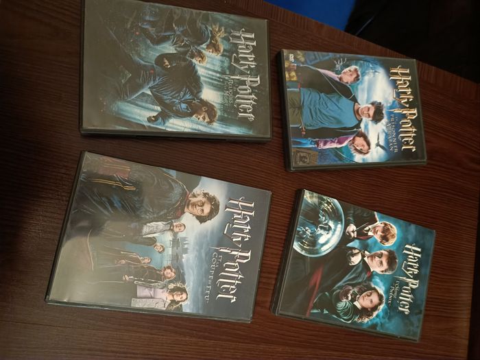 Lot de 4 DVD Harry Potter