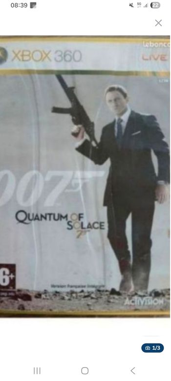 Quantum of solace xbox 360