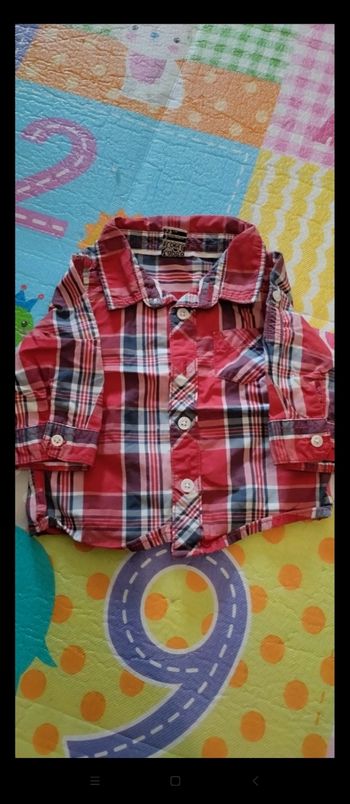 Chemise bébé garçon 3 mois