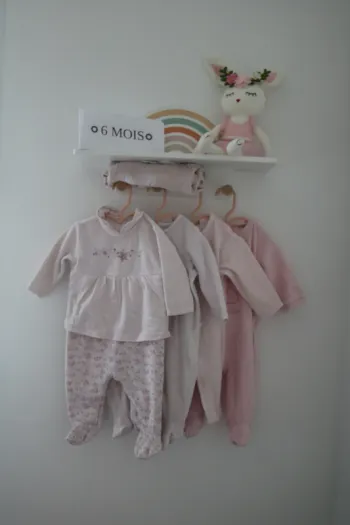 Lot pyjamas hiver fille 6 mois