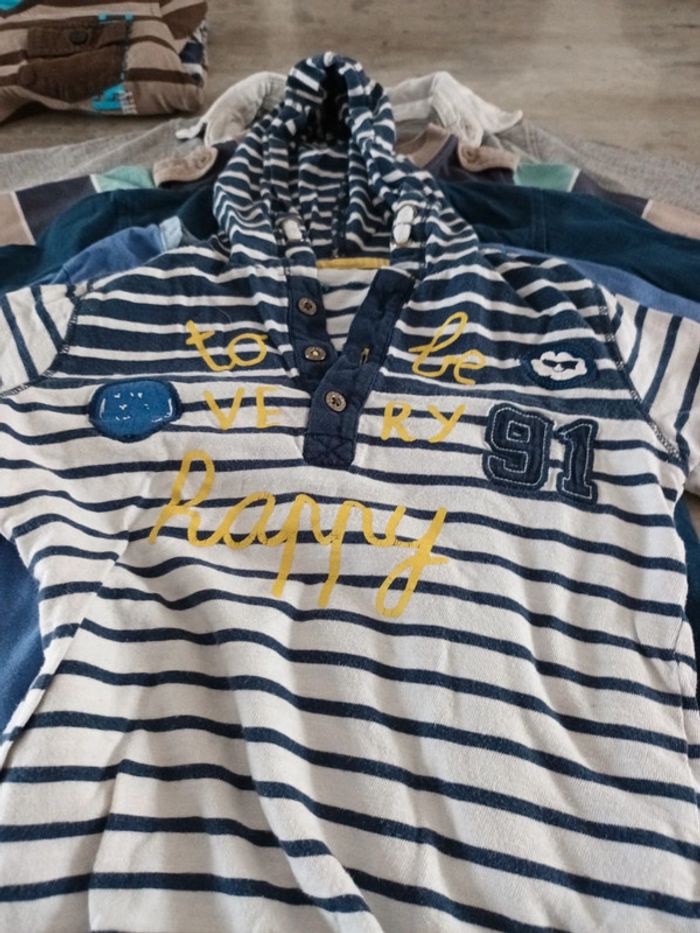 Lot 5 tshirt ml 3 ans - photo numéro 2