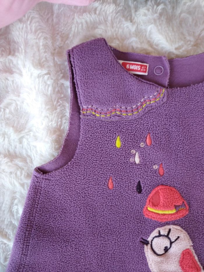 Robe Fille 6 mois Oiseau Dpam Cutirobe - photo numéro 3