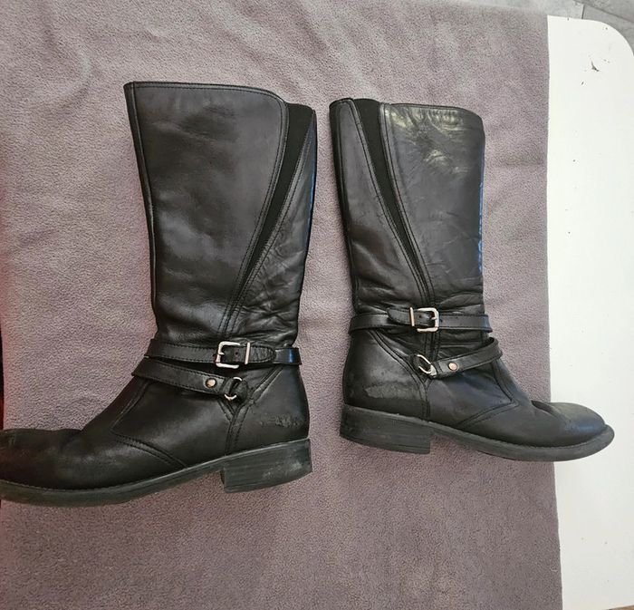 Botte noir - T36 - photo numéro 3