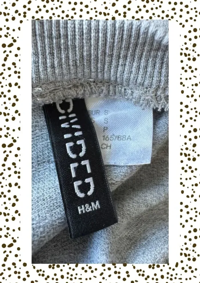 Sweat sans capuche gris H&M - photo numéro 4