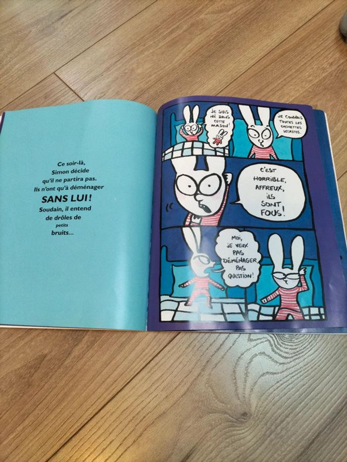 Livre Simon je veux pas déménager - photo numéro 3