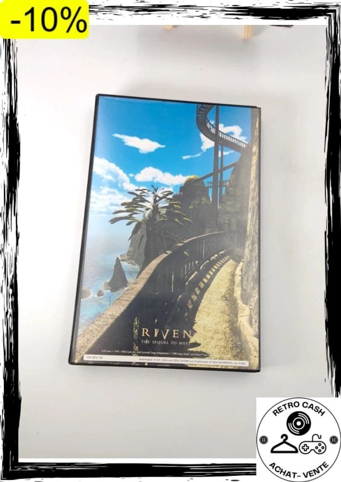 Jeu Sega Saturn Riven The Sequel To Myst avec fourreau - photo numéro 7