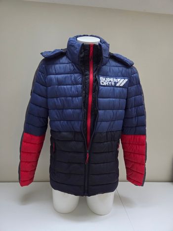 Doudoune bleu Taille M superdry homme