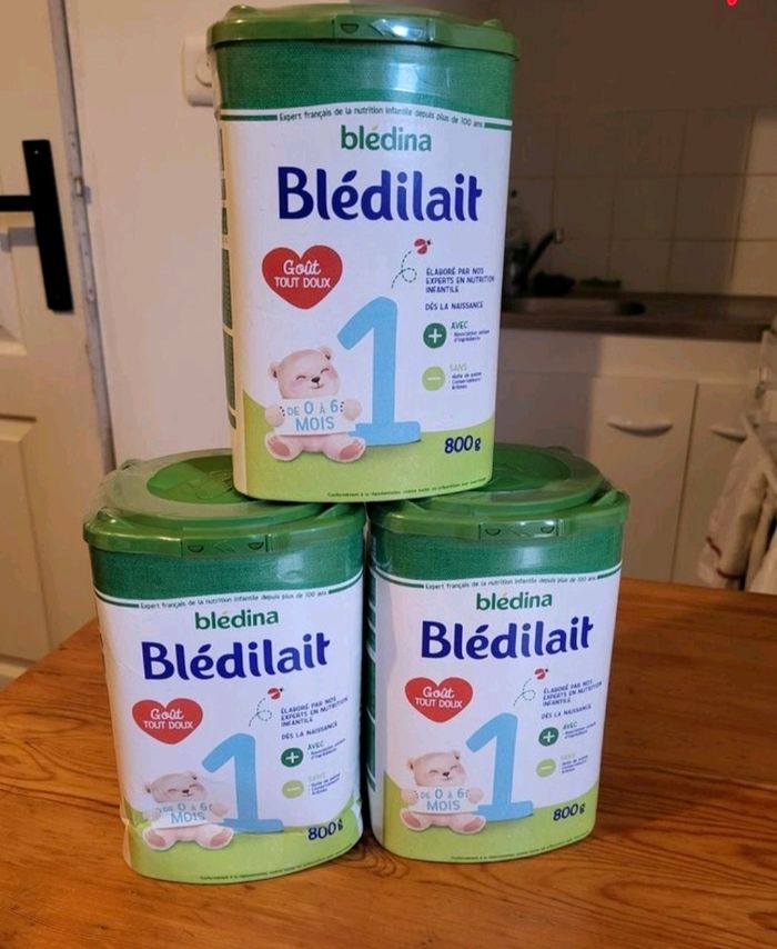 Lot 3 boite de lait neuf