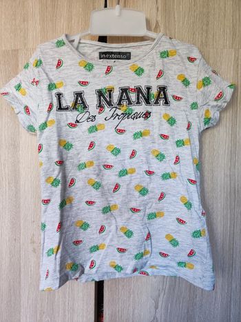 T Shirt fruits tropiques 6 ans / in Extenso