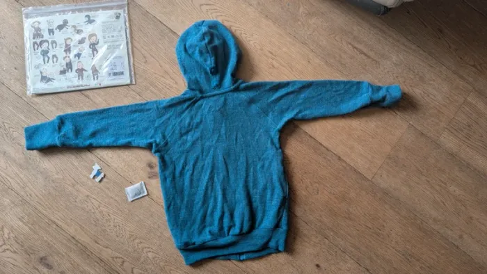 Gilet capuche à zip sea grotto conquéror manymonths - photo numéro 4