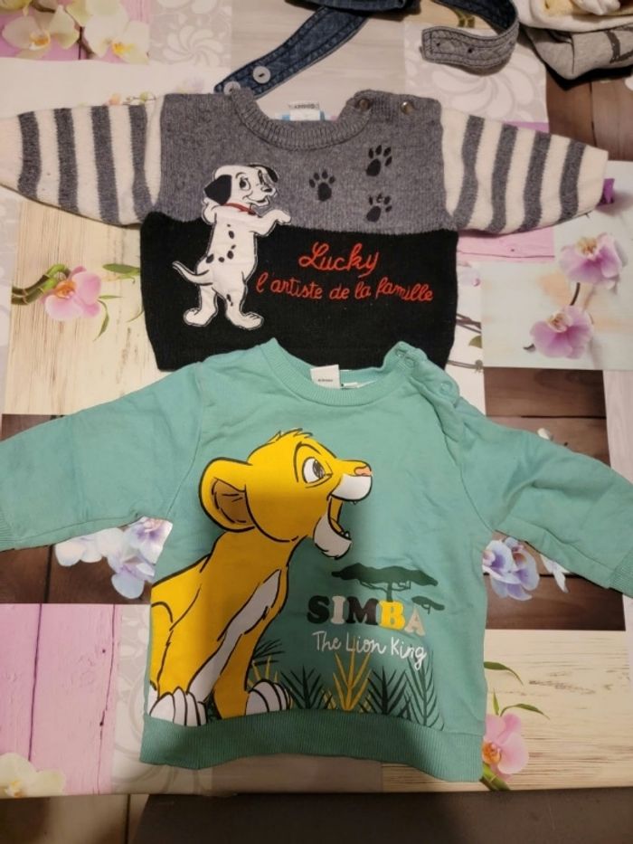 Lot de 8 pulls 6 mois garçon - photo numéro 4