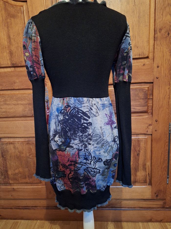 Robe bi-matière - photo numéro 2