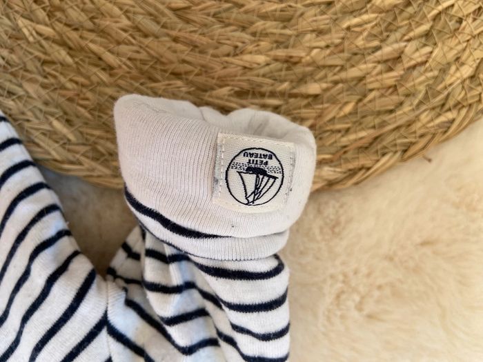 Combinaison Petit Bateau capuche petit chat 1 mois - photo numéro 6